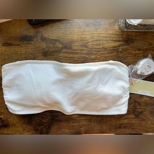 Michael Kors Bandeau Swim Top